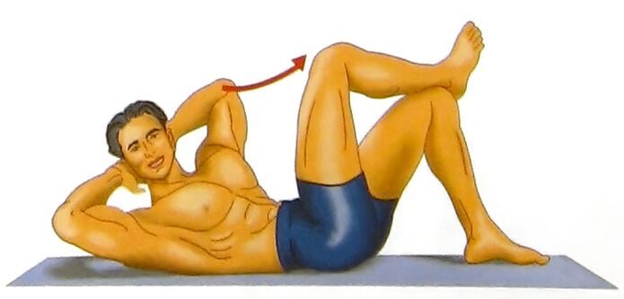 упражнение за усукване за увеличаване на потентността